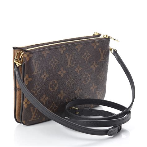 vuitton double zip pochette